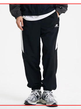 韩国代购NEW BALANCE 23秋拼色休闲男女运动长裤NBNTD32843
