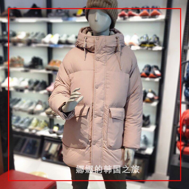 韩国直邮代购MILLET觅乐羽绒服女冬季保暖鹅绒休闲长款加厚外套