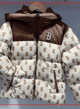 韩国代购MLB 冬季羽绒服儿童男女保暖时尚运动休闲外套7ADJM0546