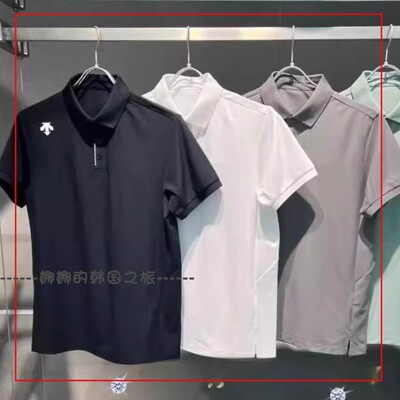 韩国直邮代购夏季凉感速干短袖男子休闲运动T恤POLO衫D5231TPS54