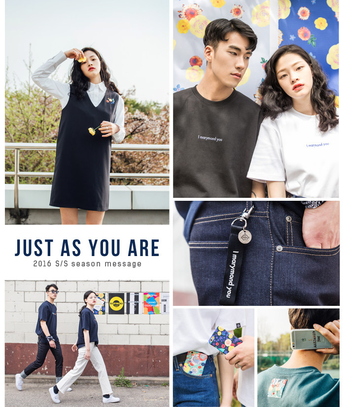 BTS防弹少年团JIMIN朴智旻 同款 MARYMOND韩国正品代购 短袖T恤