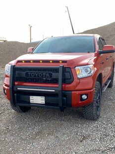 适用14 前 21年坦途tundra追击前杠坦途1794前护杠防撞保险杠加装