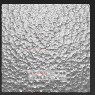 裂纹精雕图砖墙文化石锤纹浮雕图雕刻图底纹龟裂纹理精雕锤纹stl