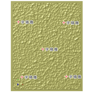 精雕图锤纹底纹浮雕图148三维模型玉雕图花纹3d打印素材纹理