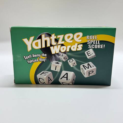 Winning Moves Yahtzee 文字游戏适合 2 位或更多玩家聚会游戏