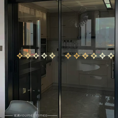 玻璃门防撞贴纸阳台厨房