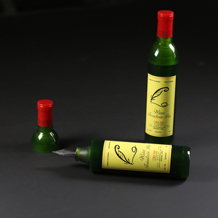 现货OPUS88仿真红酒设计钢笔袖珍正统滴入式半透明亚克力笔身送礼