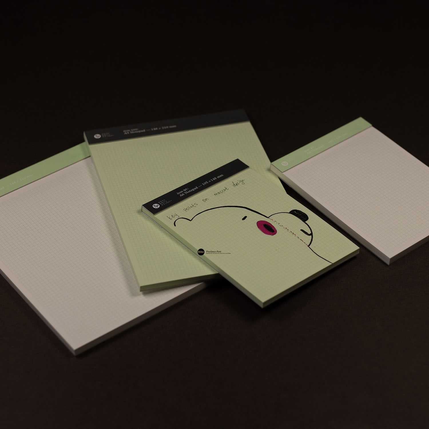 日本 CraftDesignTechnology CDT A5A6记事本方格本笔记本网格本