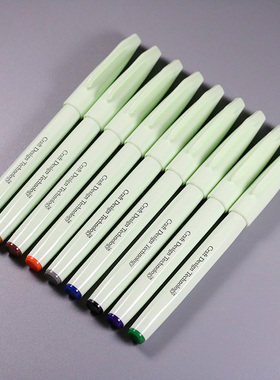 日本 CDT CraftDesignTechnology 硬毛笔签字笔彩色笔Brush墨水笔