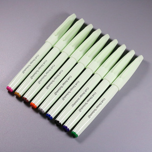 硬毛笔签字笔彩色笔Brush墨水笔 CraftDesignTechnology 日本 CDT