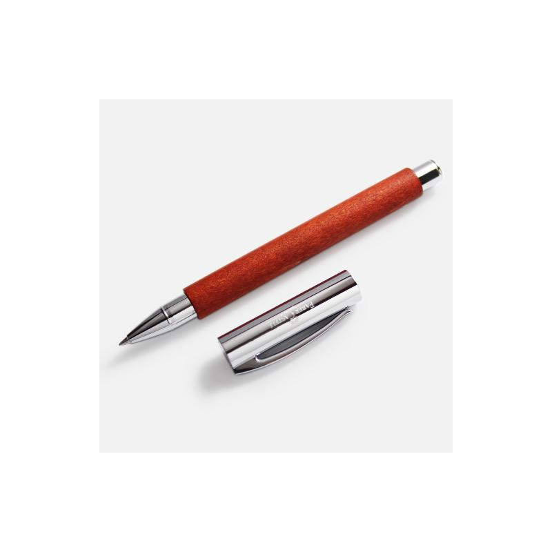 德国FABERCASTELL 辉柏嘉野心钢笔天然梨木Pear Wood签字笔练字笔