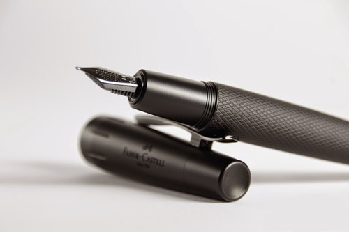 辉柏德国钢笔自动铅笔黑金刚