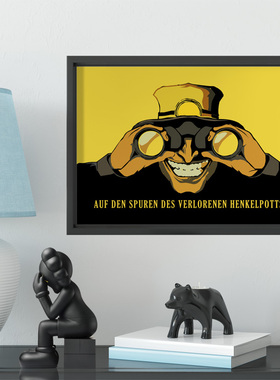 多特蒙德主场tifo海报款实木装饰相框照片墙桌摆挂框摆件家居壁画