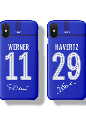 21年切尔西球衣iphone78XSMAXR6s11 12Proplus手机壳哈弗茨维尔纳