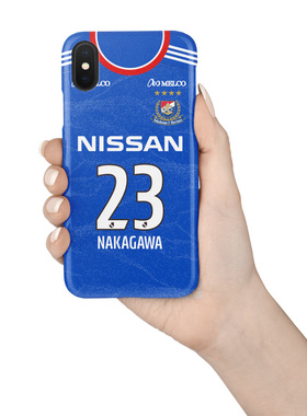 2021年横滨水手仲川辉人球衣iphone78XSMAXR6s11 12Proplus手机壳