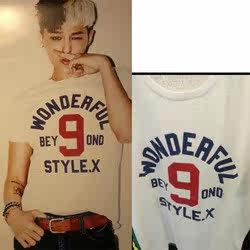 BIGBANG 权志龙同款印花男女短袖t恤|msdalam kategori Pakaian Lelaki, baju-T - dari Buy2taobao.com untuk memberikan perkhidmatan ejen Taobao profesional membeli