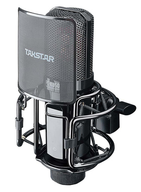 Takstar/得胜 PC-K850 专业录音直播电容麦克风 电脑k歌设备