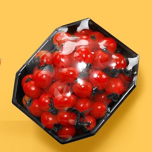 包装盒八角形塑料透明水果盒