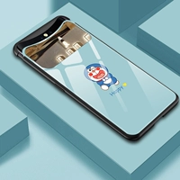 Oppo, чехол для телефона, стеклянный мультяшный силиконовый легкий и тонкий объектив подходит для мужчин и женщин, защита при падении, зеркальный эффект, для влюбленных