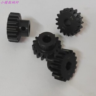 工厂直营碳钢模型马达直齿轮1模17内孔5高强度高效益可非标定制