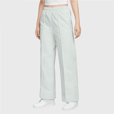 Nike/耐克 Sportswear女子透气舒适梭织中腰运动长裤FQ3589-034