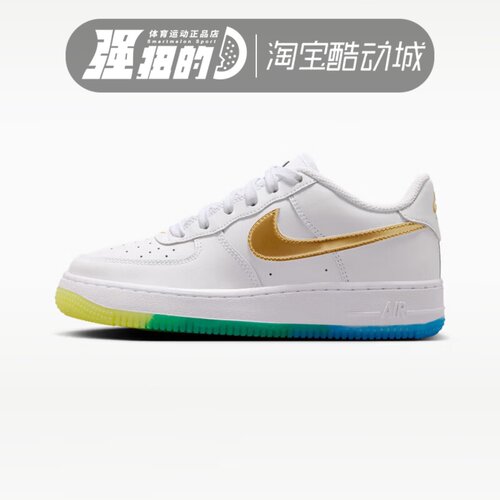 NIKE/耐克 大童女子AIR FORCE 1WC（GS）运动休闲鞋 IR3538-100