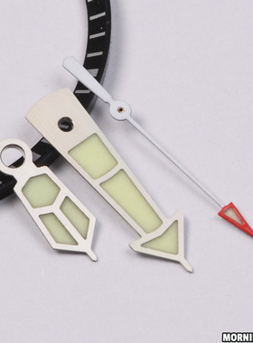 HEIMDALLR河豚鱼手表指针NH35A/NH36A表针超级C3绿色发光