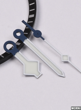 HEIMDALLR雪花表针土豆手表指针NH35A/NH36A机芯BGW-9蓝色发光