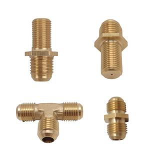 商用煲仔炉改气配件 液化天燃气灶具文化炉头油管气管件铜连接头