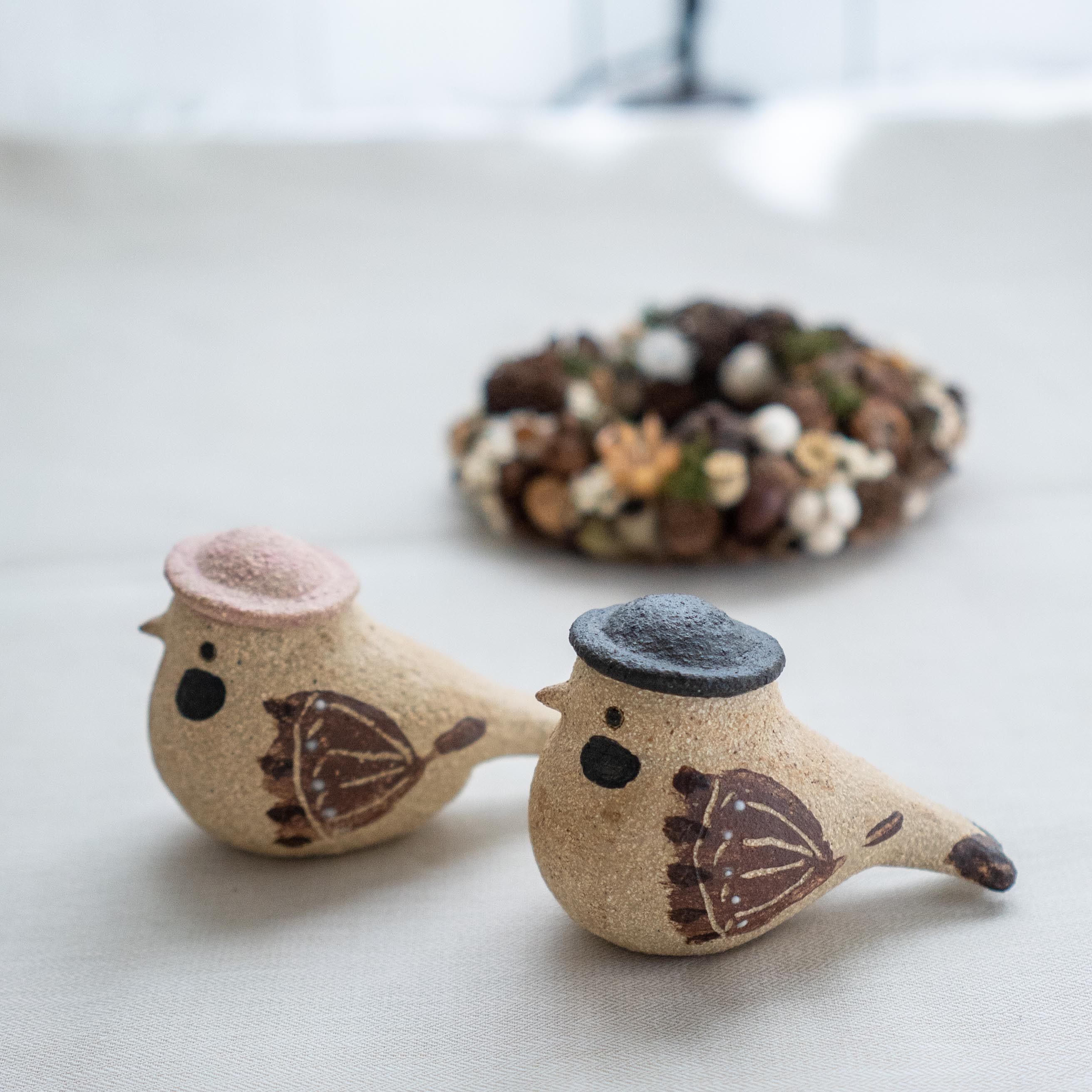 生活小物|香港作家 手捏粗陶动物可爱治愈系摆件日式小众手绘