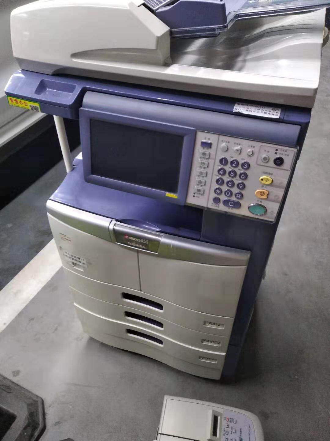 成都复印机出租 东芝456双面打印a3a4彩色扫描打印机租赁文档打印