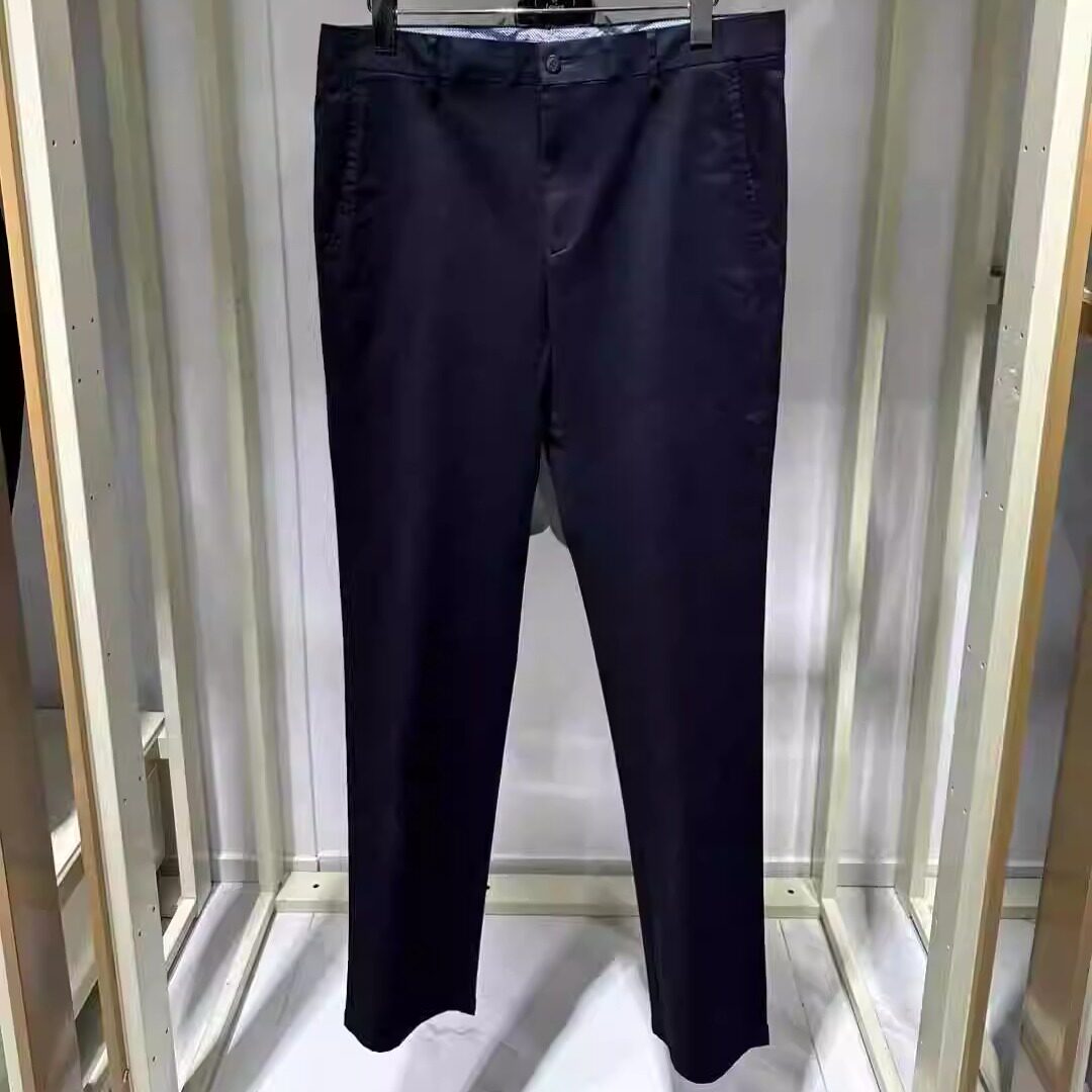 奥特莱斯专柜正品autason/奥德臣男士休闲裤深蓝色alts5t27137c