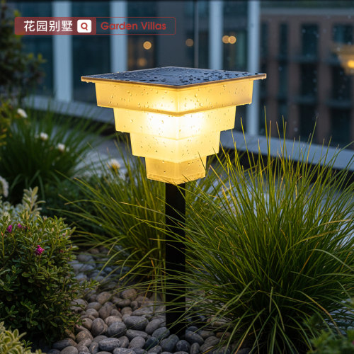 太阳能防水LED户外庭院草坪灯