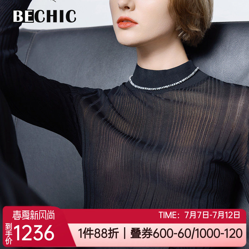 爱慕小高领打底衫女士保暖上衣