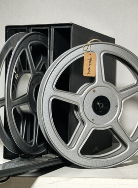 稀有35毫米电影胶片收纳箱片夹