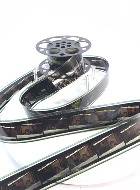 怀旧复古70mm电影胶片夹装饰摆件