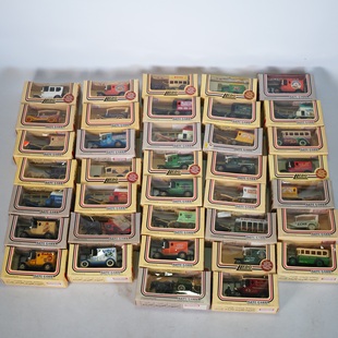 中古30辆英国DaysGone合金压铸小汽车模型原包装车模收藏摆件1:64