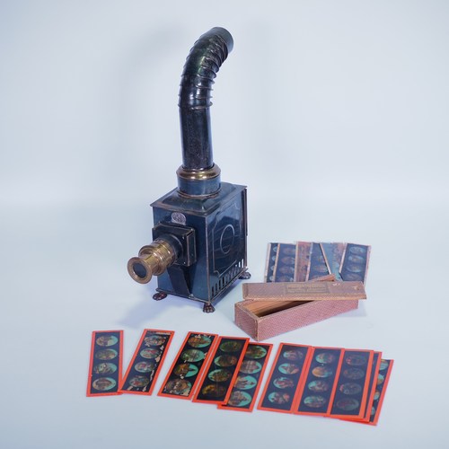 100多年前古董魔术幻灯机