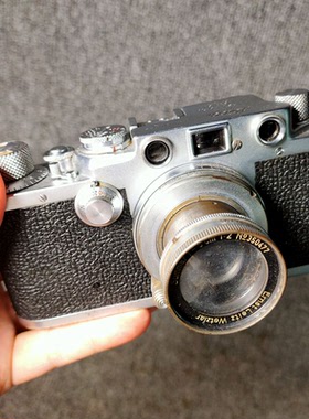 1954莱卡leica IIIf 机械旁轴135胶卷相机红字版Leitz镜头50 1.2