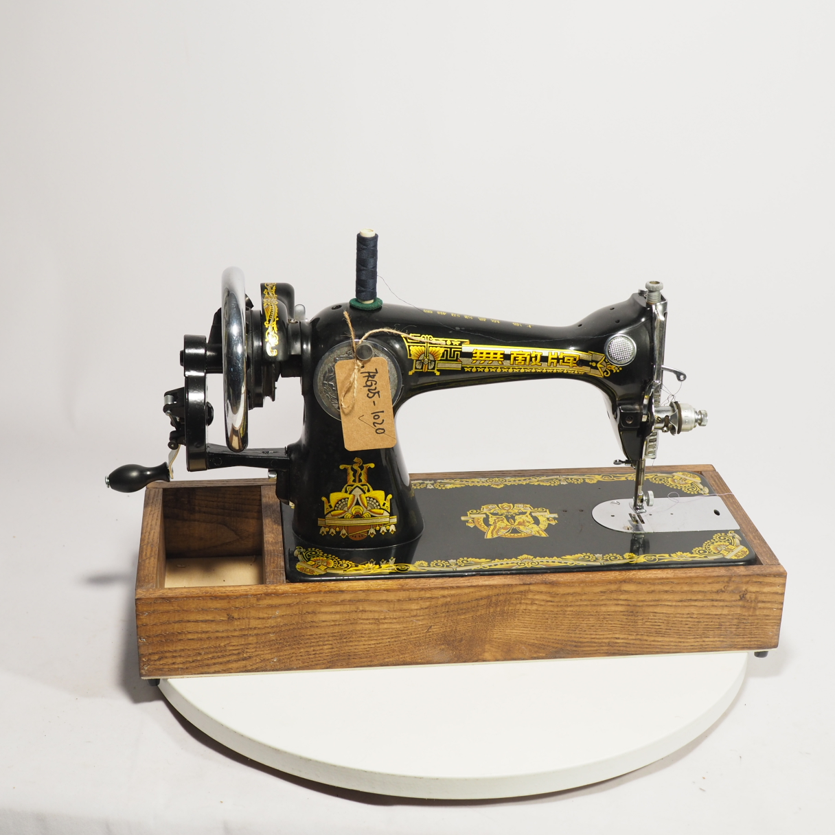 功能ok无敌牌手摇缝纫机文旅摆件