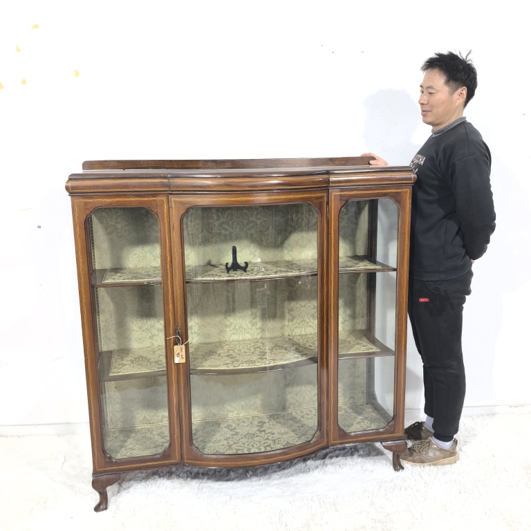 古董玻璃展示柜餐边柜酒柜文旅