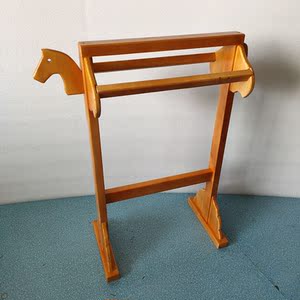 实木复古马鞍架子木架文旅摆件