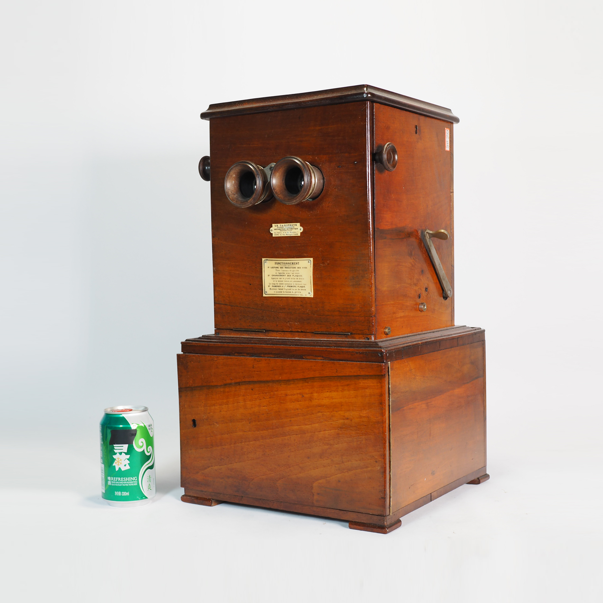 古董西洋镜立体图片观看器幻灯机