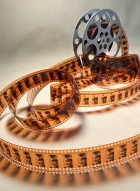 复古35mm电影胶片负片装饰摆件