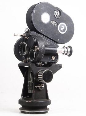 德国古董阿莱 35毫米35mm 电影摄影机 Arriflex 带片夹带云台底座