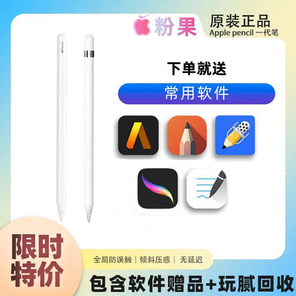 苹果ApplePencil一代二代笔官方二手原装正品pencilPro笔重力压感