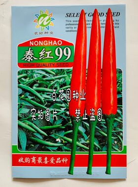 泰国引进朝天椒种子 泰红99朝天椒辣椒种子大果指天椒小米椒种子