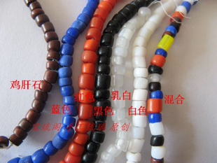 200个宝琉阁包浆手工切面老琉璃管珠手链项链隔珠配珠搭配3mm