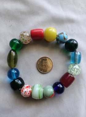 店庆2件包邮较大琉璃diy礼物珠子