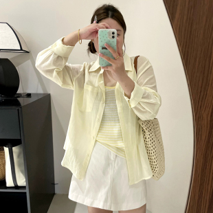 女内搭吊带防晒套装 外搭POLO衫 2025夏胖mm百搭休闲两件套 女装 大码